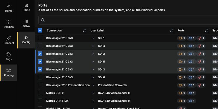 Port Management & Routing