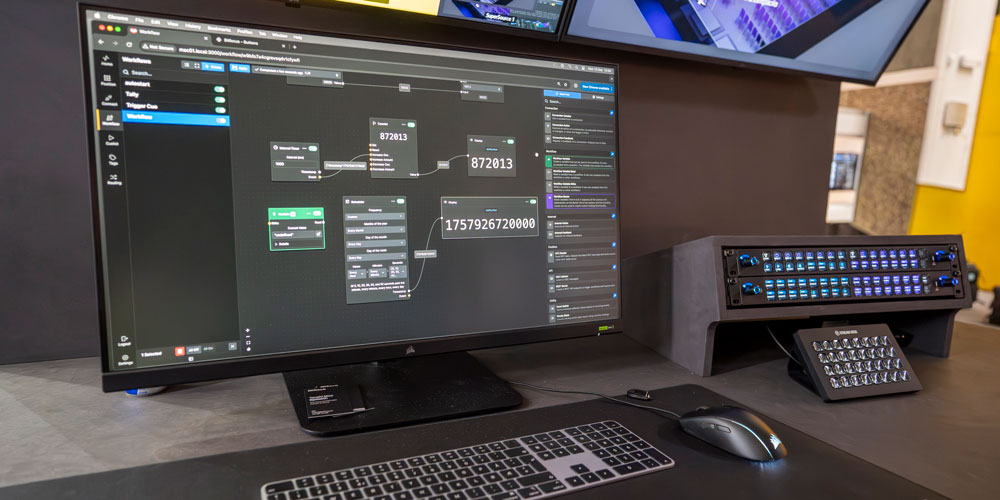 Visual Workflow Editor