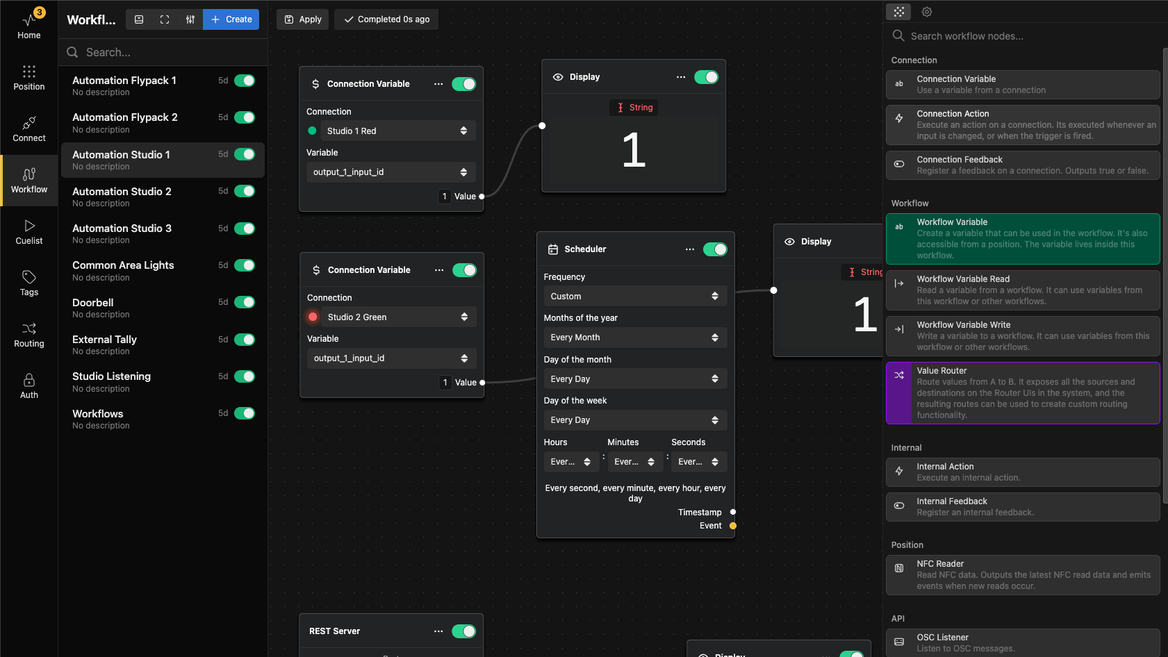 Workflows